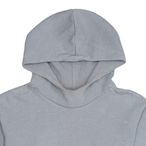 Adidas Men Grey Pullover Hoodie M Regular Fit Sportswear