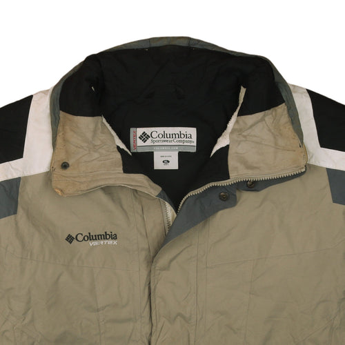 Columbia Men’s Beige XL Vertex Waterproof Winter Jacket