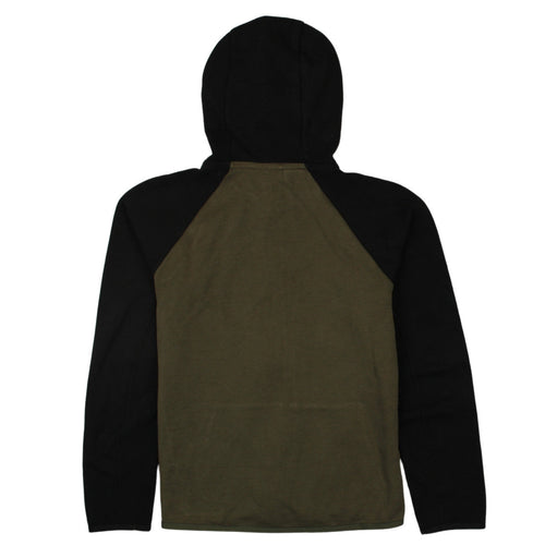 Nike Boys Black & Khaki Full Zip Hoodie 12-13 Years Classic Fit