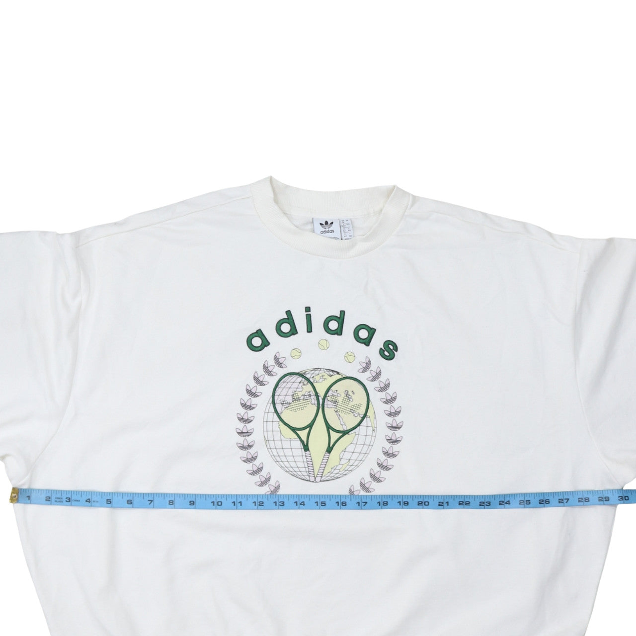 Adidas Women White Tennis Academy Pullover Sweatshirt UK 16