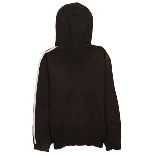 Adidas Men's Black Pullover Hoodie Small Logo Fleece Sportswear