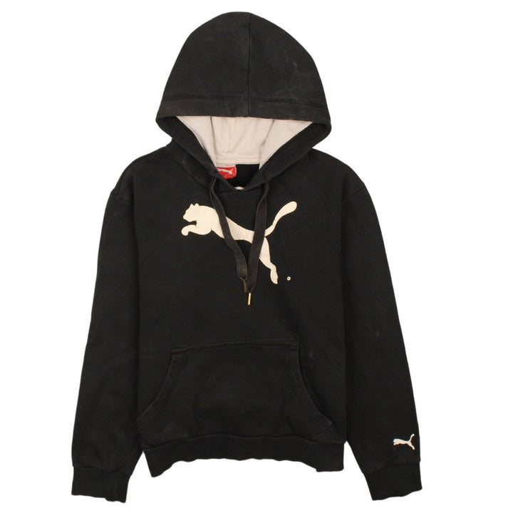 Puma Men's Black Pullover Hoodie Small Regular Fit Sportswear