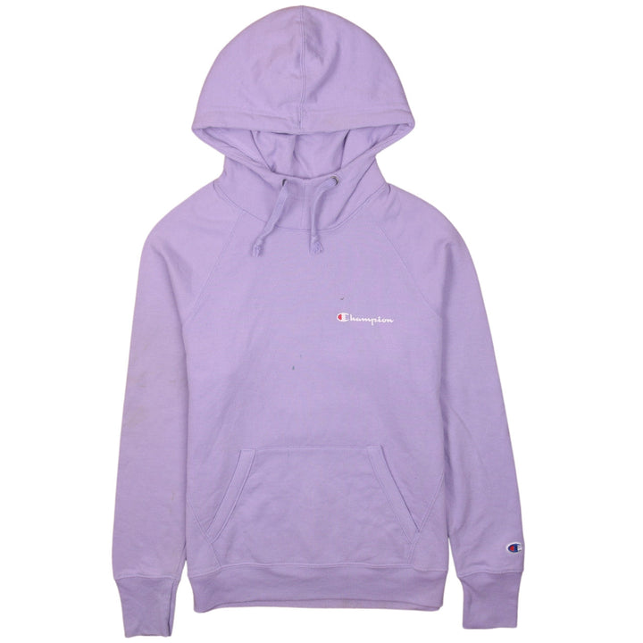 Champion Women Lilac Pullover Hoodie Small Hooded Sweatshirt