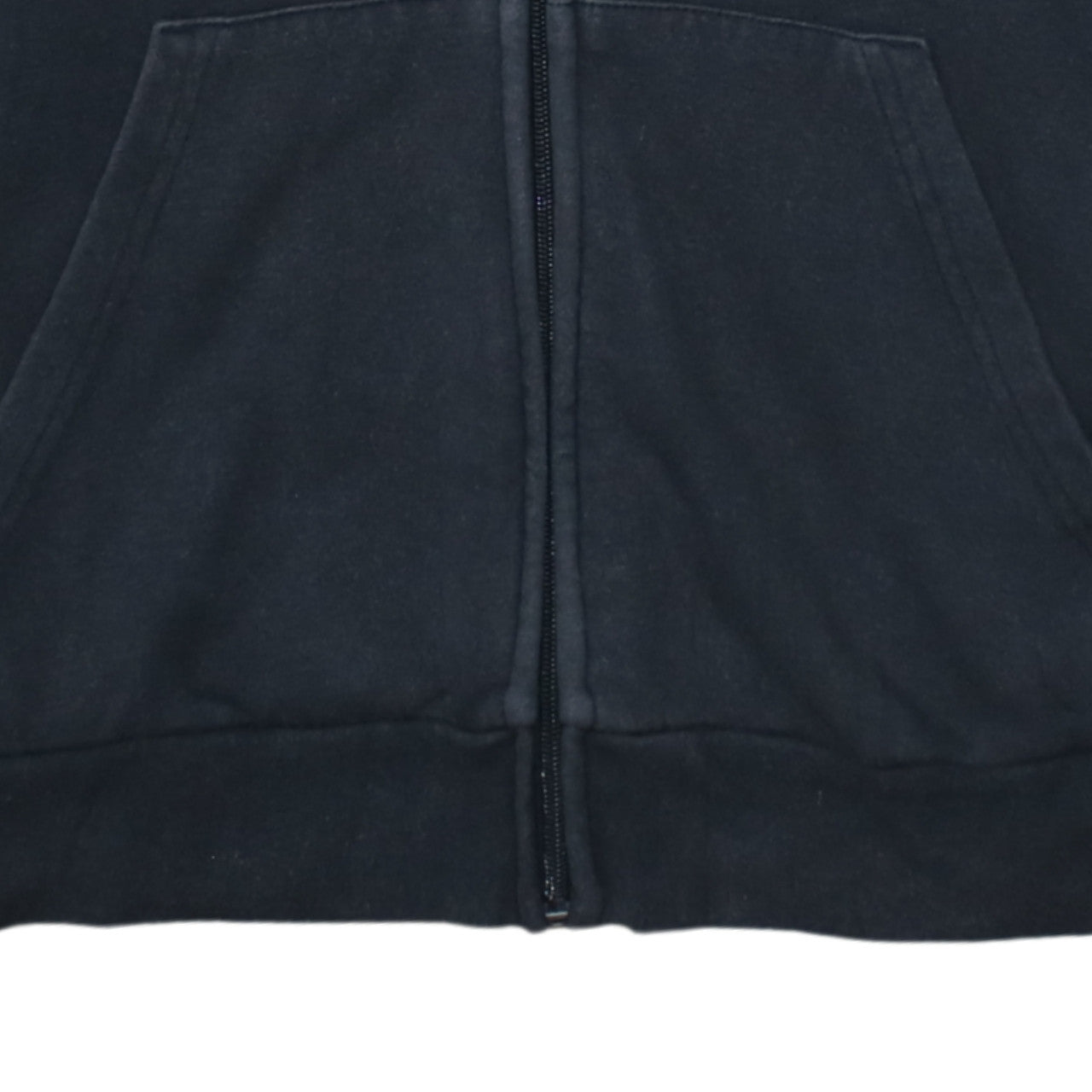 Adidas Womens Black Full Zip Hoodie Medium 12 Hooded Sweatshirt