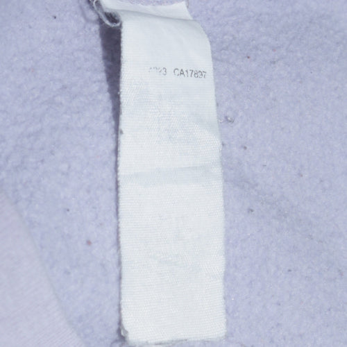 GAP Women Lilac Full Zip Hoodie M Size Hooded Sweatshirt