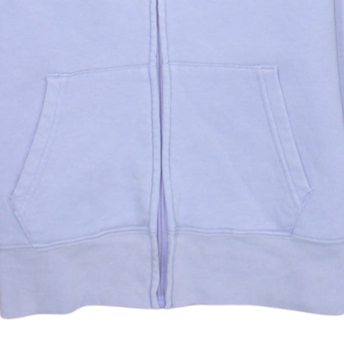 GAP Women Lilac Full Zip Hoodie M Size Hooded Sweatshirt