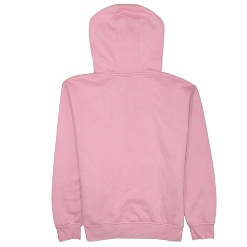 Disney Women Pink Mickey Hoodie Small Pullover Hooded Sweatshirt