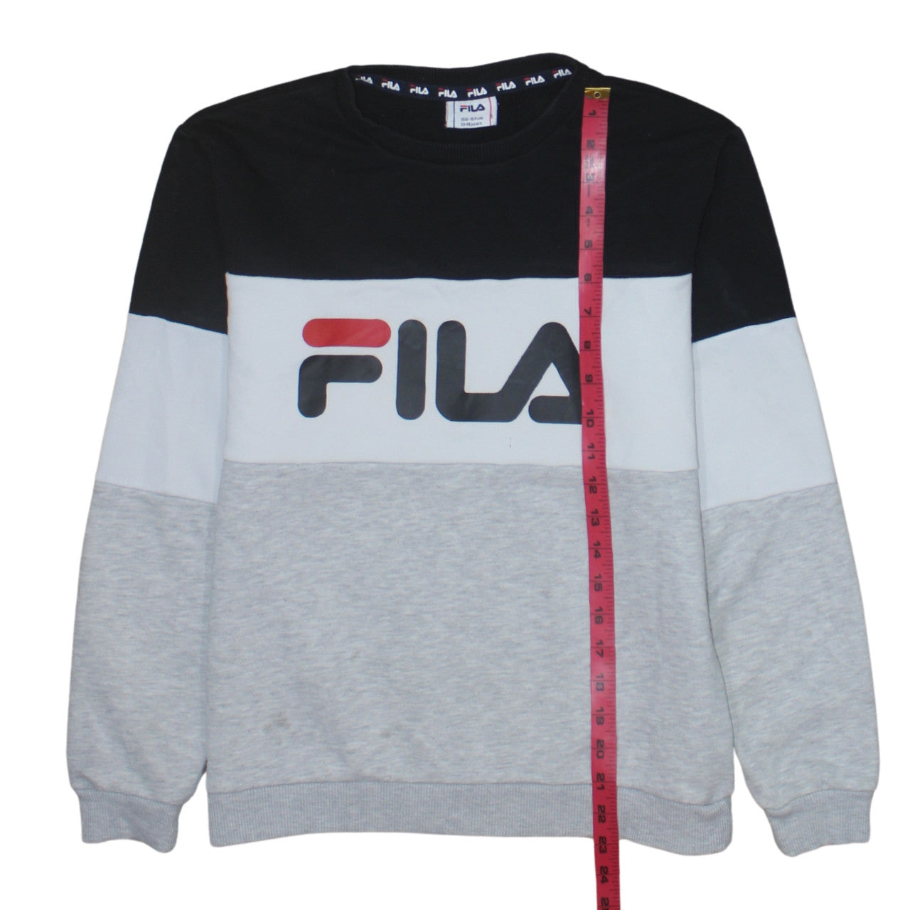 FILA Boys Multicoloured Logo Pullover Sweatshirt 13-14 Years