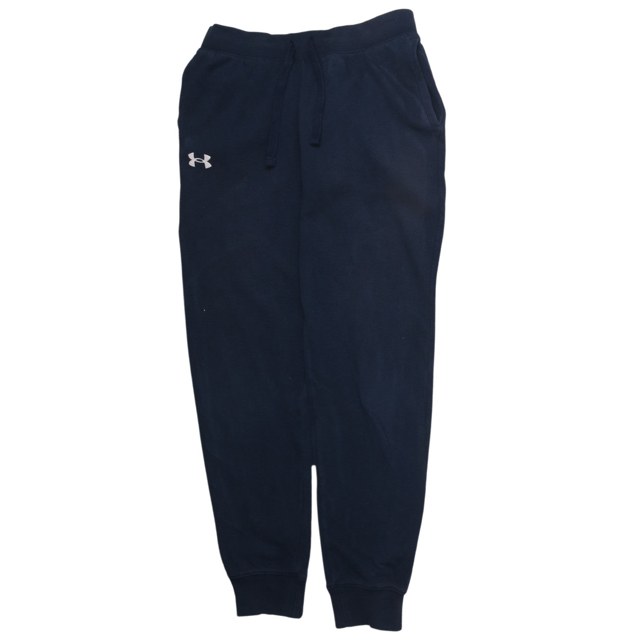 Under Armour Boys Blue L ColdGear Fleece Jogger Trousers