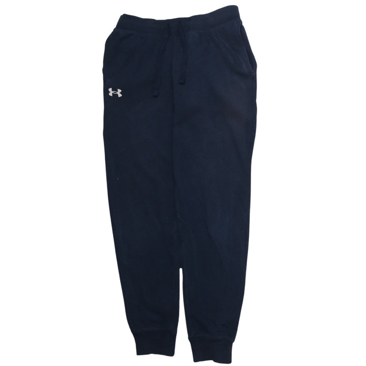Under Armour Boys Blue L ColdGear Fleece Jogger Trousers
