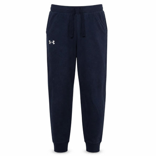 Under Armour Boys Blue L ColdGear Fleece Jogger Trousers