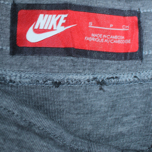 Nike Men's Grey Jogger Sweatpants S Regular Fit Comfort Tapered
