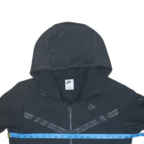 Nike Men's Black Full Zip Hoodie Size S Regular Fit Sportswear