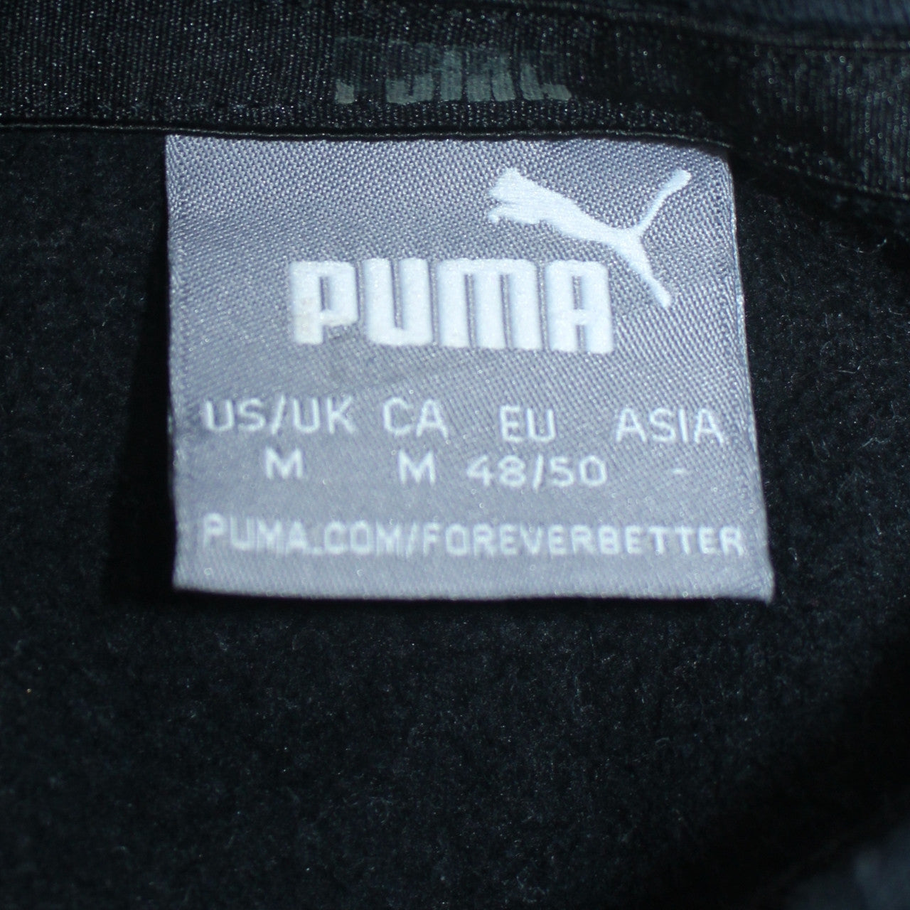 Puma Men's Black Bee Embroidered Pullover Hoodie Size M