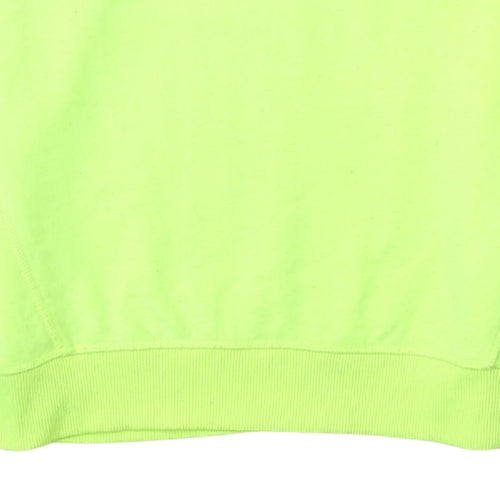Tommy Hilfiger Boys Yellow Pullover Hoodie Size 176 Embroidered Logo