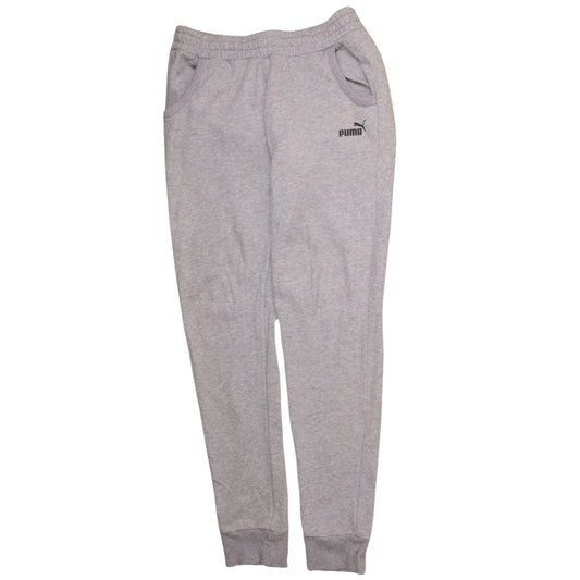 Puma Women's Grey Jogger Sweatpants Size 10 Elastic Waist