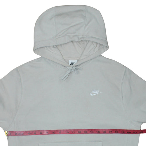 Nike Men's Grey Pullover Hoodie Small Classic Fit Sweatshirt