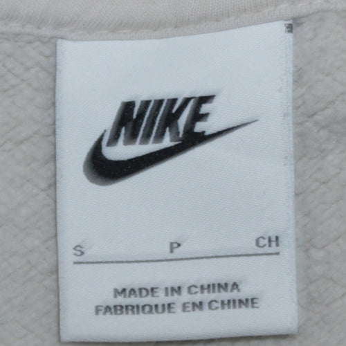 Nike Men's Grey Pullover Hoodie Small Classic Fit Sweatshirt
