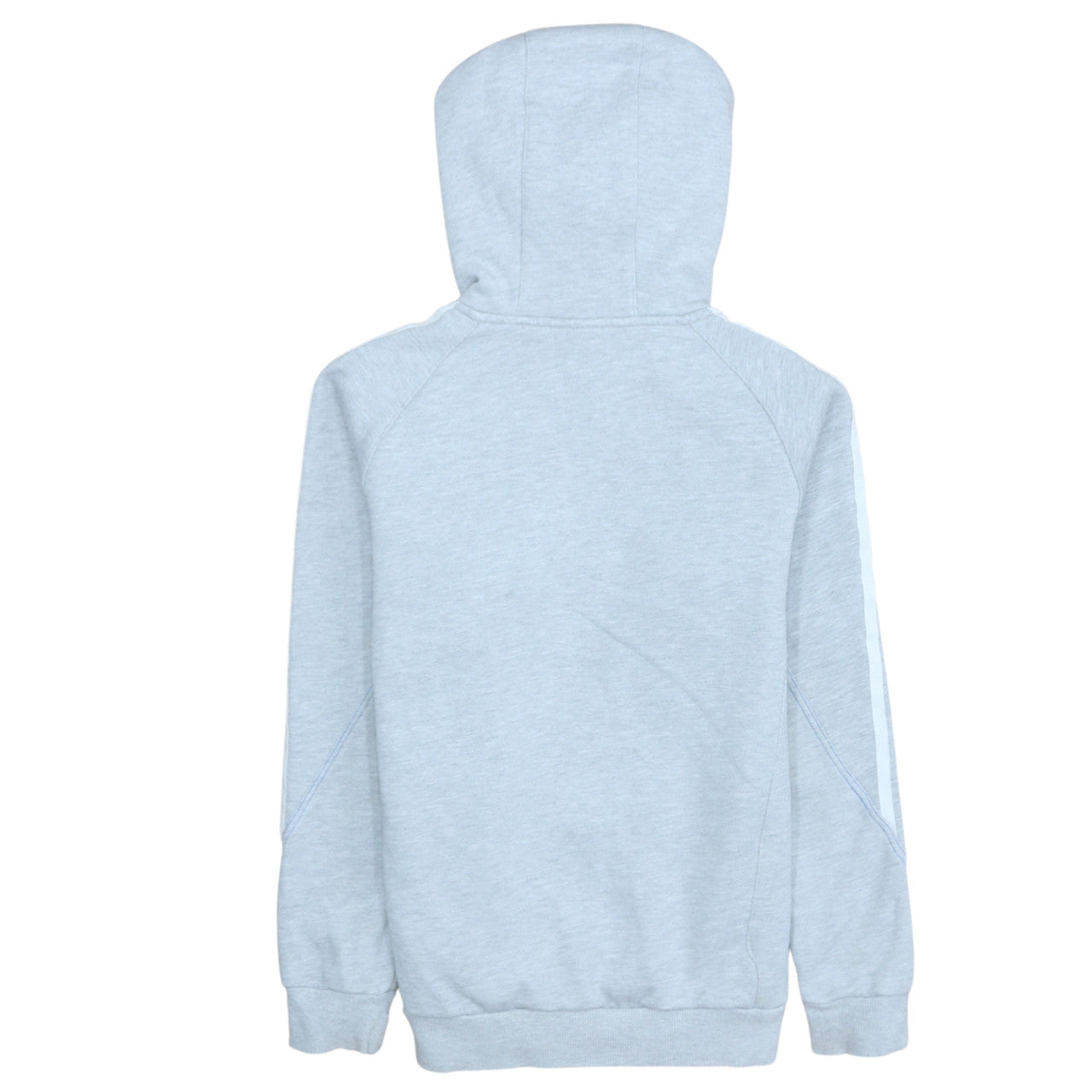 adidas Boys Grey Pullover Hoodie 13-14 Years Fleece Hooded Sweatshirt