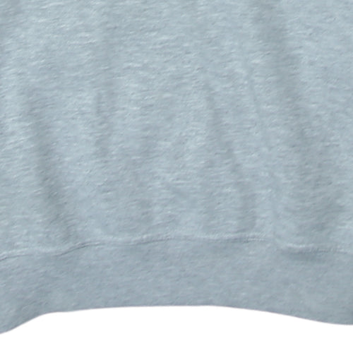 Ellesse Men's Grey 1/4 Zip Collared Sweatshirt Size S Retro Sports Style