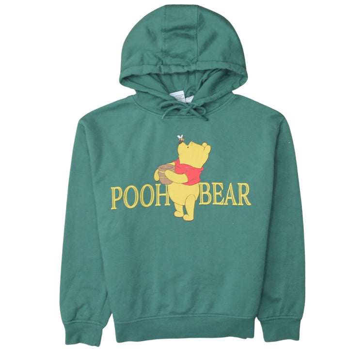 Disney Women’s Green Winnie the Pooh Hoodie Size 10/12 Pullover