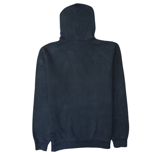 Champion Men’s Black Pullover Hoodie Large Fleece Logo Sweatshirt