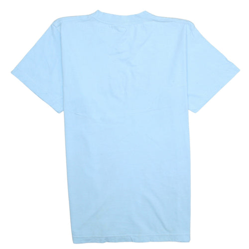FILA Boys Blue 9-10 Years Logo Cotton Short Sleeve T-Shirt