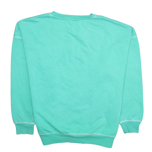 Disney x Primark Women Green Mickey & Pluto Sweatshirt Size S