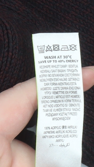 Marks and Spencer Men’s Brown 2XL Knit Full Zip Jacket