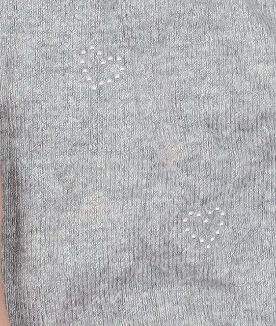Marks and Spencer Women's Grey Long Sleeve Knit Top Size 12