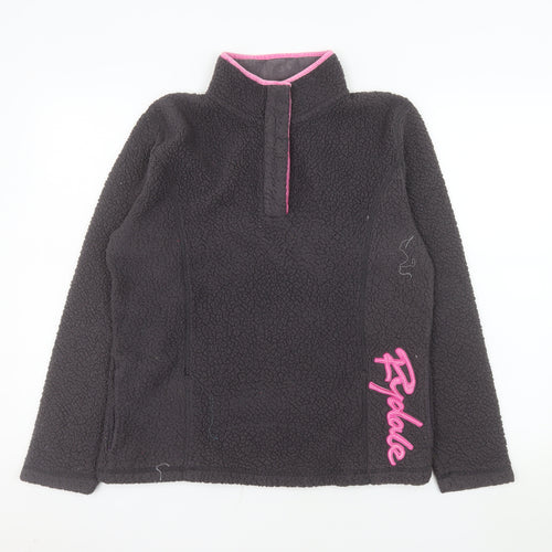Rydale Women's Grey Fleece Pullover Sweatshirt Size M