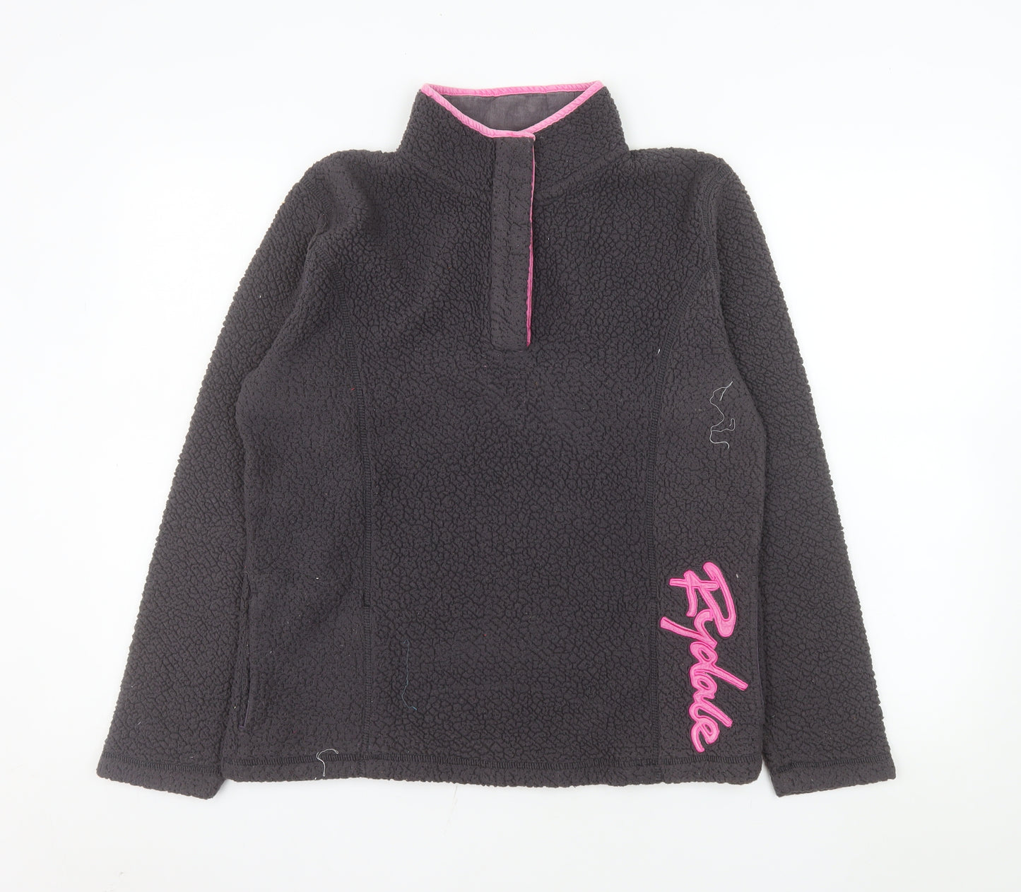 Rydale Women's Grey Fleece Pullover Sweatshirt Size M