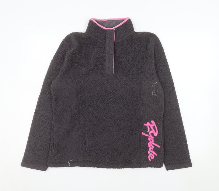 Rydale Women's Grey Fleece Pullover Sweatshirt Size M