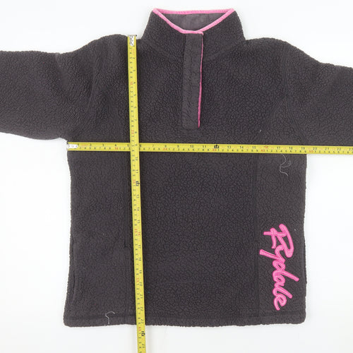 Rydale Women's Grey Fleece Pullover Sweatshirt Size M