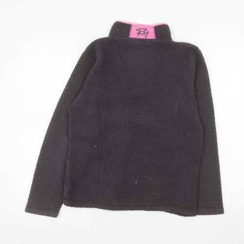 Rydale Women's Grey Fleece Pullover Sweatshirt Size M