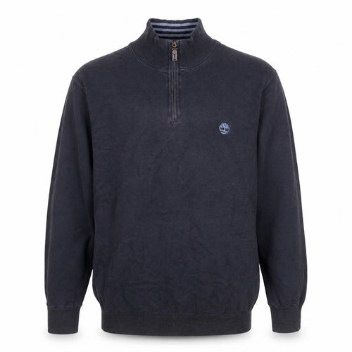 Timberland Earthkeepers Men's Black 1/4 Zip Cotton Sweatshirt M