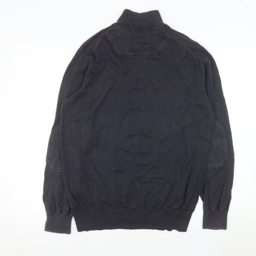 Timberland Earthkeepers Men's Black 1/4 Zip Cotton Sweatshirt M