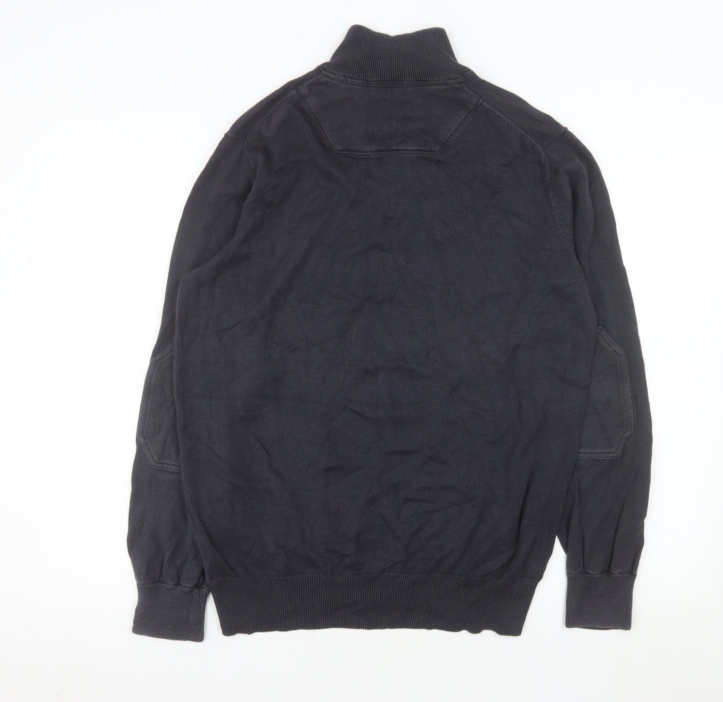 Timberland Earthkeepers Men's Black 1/4 Zip Cotton Sweatshirt M