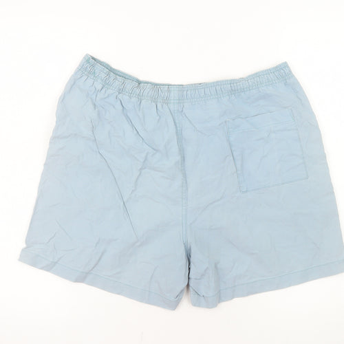 D'Amigo Men's Multicoloured Cotton Drawstring Shorts Size L