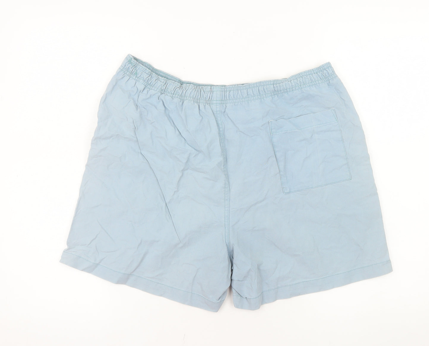 D'Amigo Men's Multicoloured Cotton Drawstring Shorts Size L