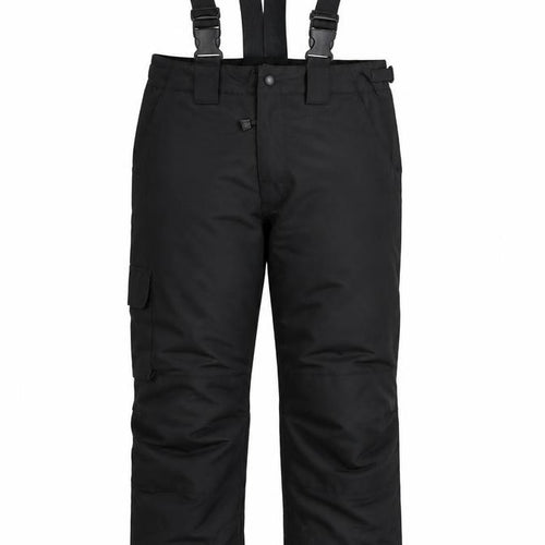 Tex Men's Black M Snow Pants Waterproof Insulated Trousers