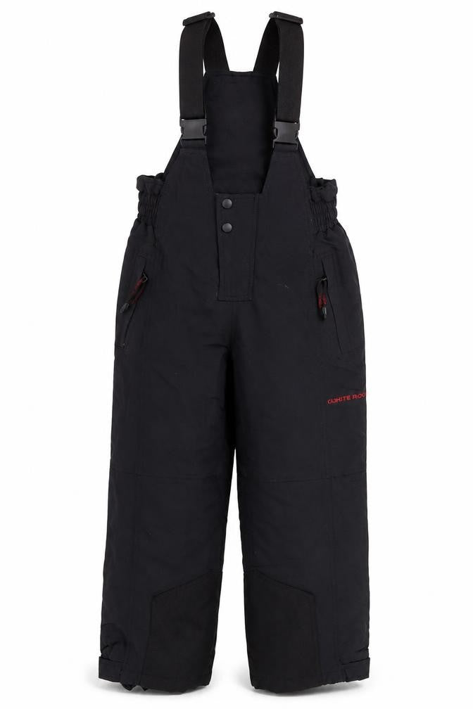 White Rock Boys Black Age 10 Waterproof Lined Ski Dungarees Snow Pants