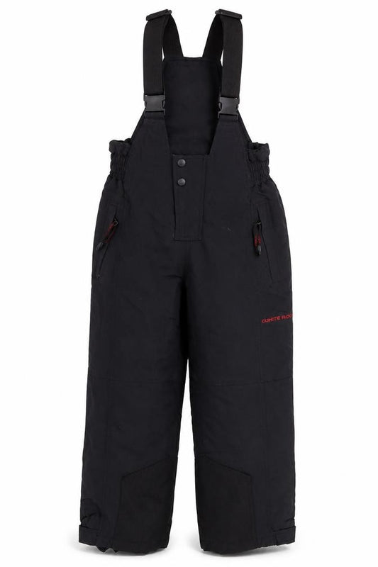 White Rock Boys Black Age 10 Waterproof Lined Ski Dungarees Snow Pants