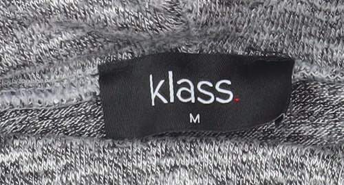 Klass Women’s Grey Cowl Neck Lightweight 3/4 Sleeve Jumper M