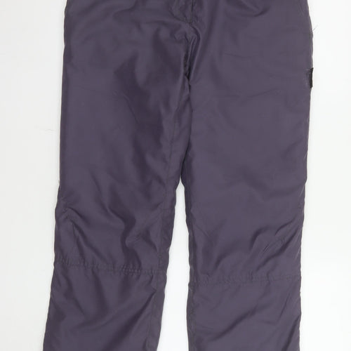 Crane Women's Purple 8-10 Waterproof Insulated Snow Pants