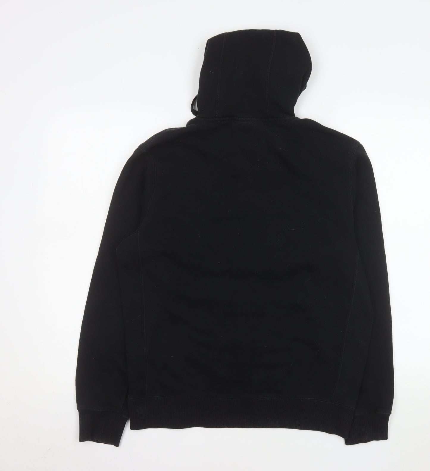 FILA Men's Black Pullover Hoodie Small Regular Fit Fleece