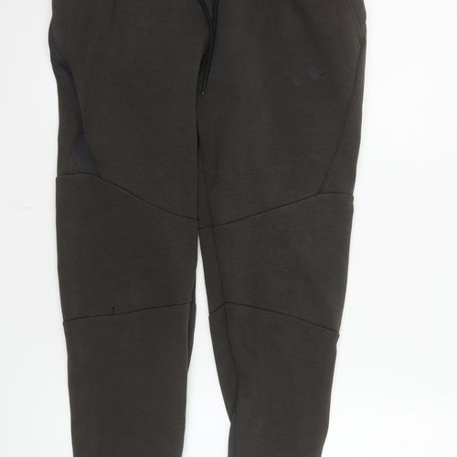 Nike Men's Black Jogger Fleece Activewear Trousers Size M