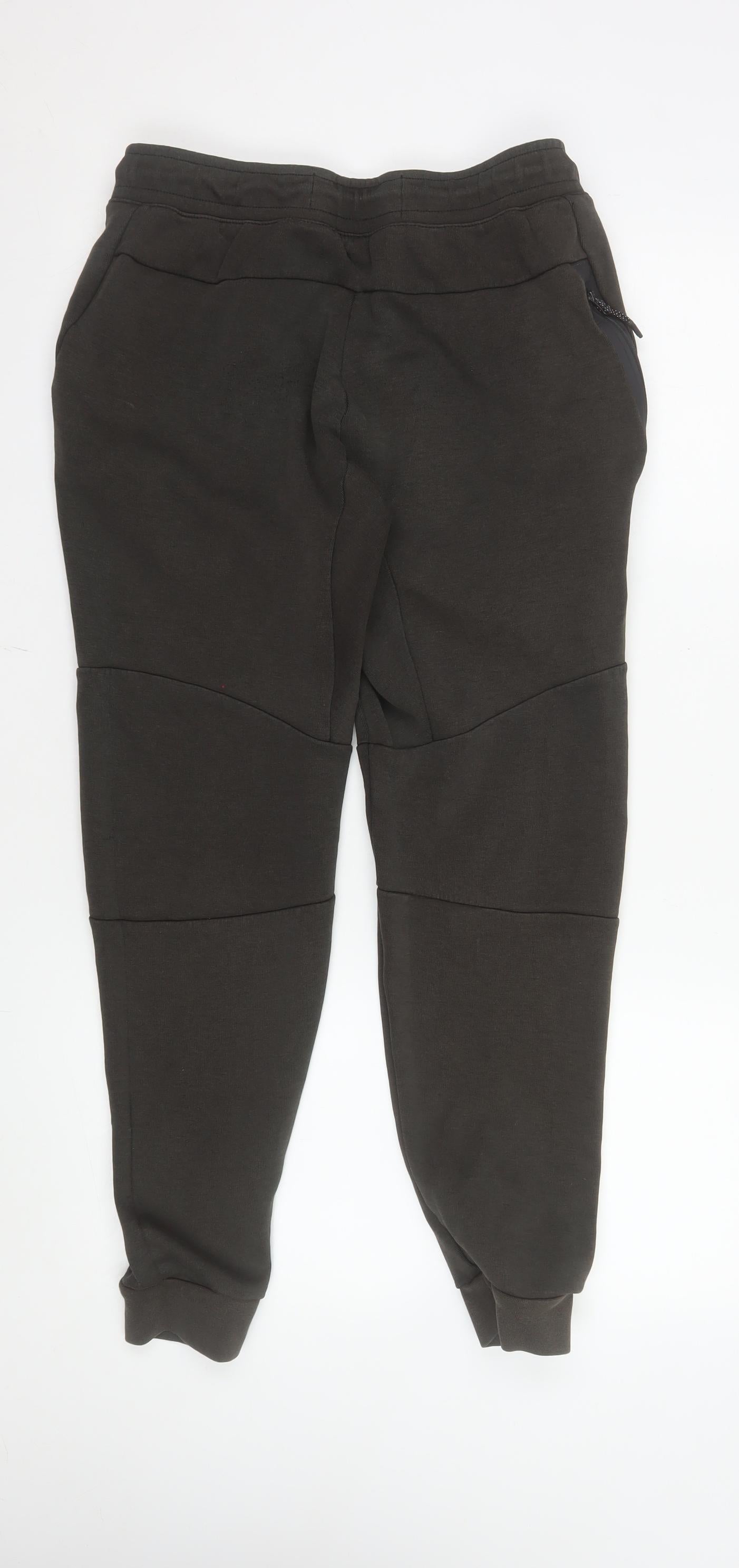Nike Men's Black Jogger Fleece Activewear Trousers Size M