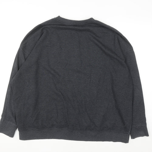 Next Women’s Grey Sequin Merci Pullover Jumper XL