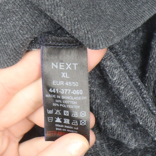 Next Women’s Grey Sequin Merci Pullover Jumper XL
